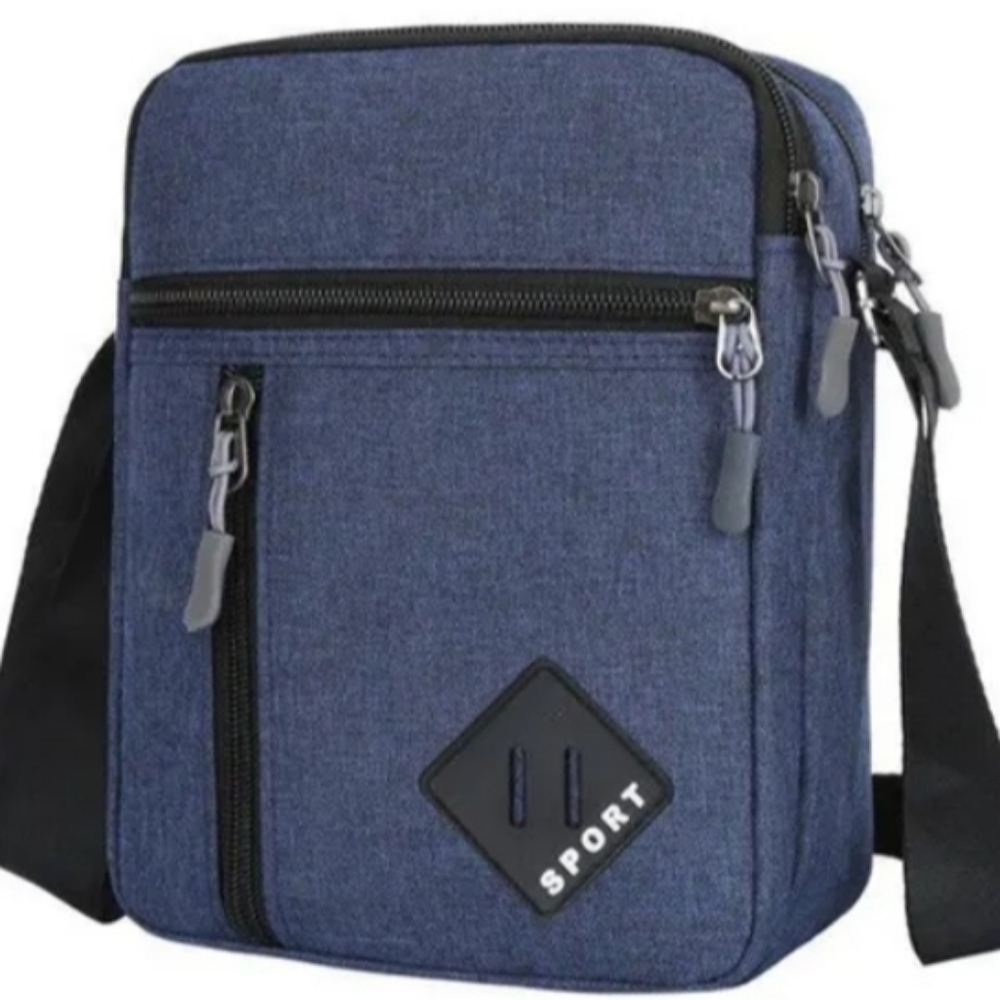 Navy Blue Messenger Bag/Crossbody-Shoulder Bag